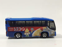 2011 Tomy Tomica No. 16 Isuzu Gala Hi-Decker Bus "Nissin" Blue 1/171 Scale Die Cast Toy Car Vehicle