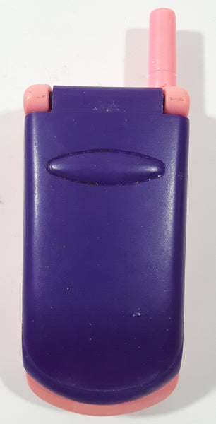 Barbie Style Pink and Purple Toy Mobile Cell Phone Makes Sound