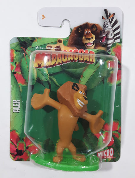 2018 Mattel Micro Collection DreamWorks Madagascar Alex Lion 2 1/4" Tall Toy Figure New in Package