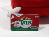 2021 Funko General Mills Trix Naturally Fruit Flavored Sweetened Corn Puff Rabbit Mascot Red Box Shape 8 3/4" Cereal Box Shaped Stuffed Toy Plush New with Tags