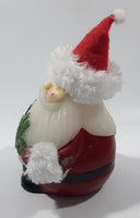 Santa Claus HoHo 6" Tall Wax Figure (Not Tested - Batteries Dead)