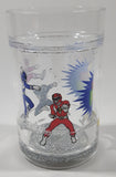 1994 Saban Mighty Morphin Power Rangers Glitter Filled Plastic Tumbler Cup