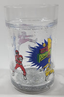 1994 Saban Mighty Morphin Power Rangers Glitter Filled Plastic Tumbler Cup