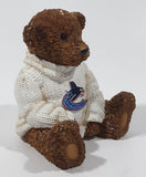 NHL Ice Hockey Limited Edition Vancouver Canucks Sports Team Resin Bear Decorative Ornament Collectible