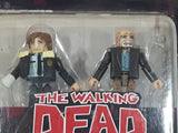 2014 Diamond Select Toys MiniMates Robert Kirkman The Walking Dead Constable Rick Grimes and Douglas Monroe 2 1/8" Tall Toy Figures New in Package