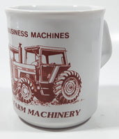 Vintage MF Massey Ferguson Your Business Machines Avenue Farm Machinery British Columbia 3 3/4" Tall Ceramic Coffee Mug Cup