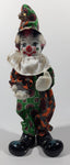 Vintage Clown Poseable Wire 8 1/2" Tall Porcelain Doll