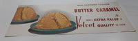 Vintage There's Extra Value In Velvet Quality Ice Cream Our Feature Flavor Butter Caramel Ice Cream Store Window Advertisement