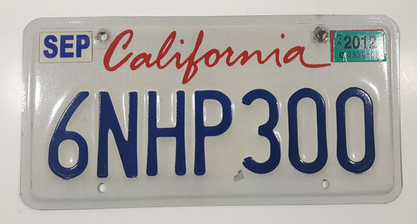 2012 California Metal Vehicle License Plate Tag 6NHP 300