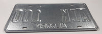 1982 Mississippi The Hospitality State Alcorn County Metal Vehicle License Plate Tag AIK 100
