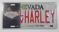 1905-2005 Las Vegas Centennial Welcome To Fabulous Las Vegas Nevada Metal Vehicle License Plate Tag HARLEY