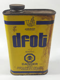 Rare Vintage Drew Chemical Ameroid Dfot Diesel Fuel Oil Treatment 500ml 6 1/4" Metal Canister Full Never Opened Ajax Ontario