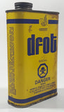 Rare Vintage Drew Chemical Ameroid Dfot Diesel Fuel Oil Treatment 500ml 6 1/4" Metal Canister Full Never Opened Ajax Ontario