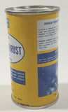Vintage Power Thrust Gas Booster Use Proves Yellow 6 Fl. Ozs.  6 1/8" Metal Canister Still Full