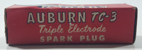 Vintage Auburn TC-3 Triple Electrode Spark Plug E45T Hex In Box