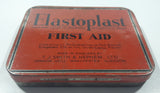 Vintage Elastoplast First Aid Tin Metal Container