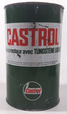 Vintage Castrol Motor Oil with Liquid Tungsten 6 1/2" Tall One Imperial Quart Metal Oil Can