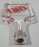 Vintage Molson Special Dry 4 3/4" Clear Acrylic Beer Tap Handle Pull