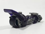 2001 Hot Wheels First Editions Fright Bike Motorcycle Clear Purple Die Cast Toy Car Vehicle