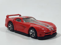 2001 Hot Wheels First Editions Dodge Viper GTS-R Enamel Red Die Cast Toy Car Vehicle