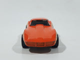 1998 Hot Wheels Tattoo Machines Corvette Stingray Orange Die Cast Toy Car Vehicle