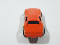 1998 Hot Wheels Tattoo Machines Corvette Stingray Orange Die Cast Toy Car Vehicle