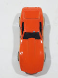 1998 Hot Wheels Tattoo Machines Corvette Stingray Orange Die Cast Toy Car Vehicle