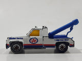 Rare 1997 Matchbox GMC Wrecker Truck CAA White Die Cast Toy Car Vehicle