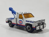 Rare 1997 Matchbox GMC Wrecker Truck CAA White Die Cast Toy Car Vehicle