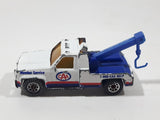 Rare 1997 Matchbox GMC Wrecker Truck CAA White Die Cast Toy Car Vehicle