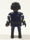 2009 Geobra Playmobil Police Officer 2 7/8" Tall Toy Figure