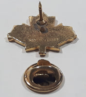 Canada Maple Leaf Red Enamel Metal Lapel Pin