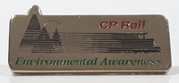 Canadian Pacific C.P. Rail Environmental Awareness Enamel Metal Lapel Pin