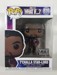 Funko Pop! Marvel Studios What If...? #876 T'Challa Star-Lord Toy Vinyl Figure New in Box