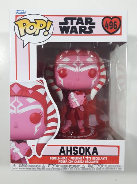 2021 Funko Pop! Star Wars #496 Ahsoka Toy Vinyl Bobblehead Figure New in Box