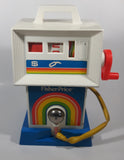 Vintage 1983 Quaker Oats Fisher Price No. 984 Gas Pump 13" Tall Plastic Toy