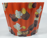 Snapco Reese's Peanut Butter Cups 6 1/4" Tall Metal Can Popcorn Bucket
