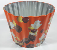 Snapco Reese's Peanut Butter Cups 6 1/4" Tall Metal Can Popcorn Bucket