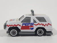 Vintage Golden Wheels Pepsi SUV White Die Cast Toy Car Vehicle