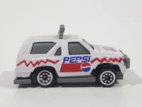 Vintage Golden Wheels Pepsi SUV White Die Cast Toy Car Vehicle