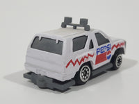 Vintage Golden Wheels Pepsi SUV White Die Cast Toy Car Vehicle