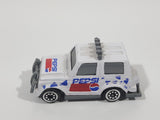 Vintage Golden Wheels Pepsi Jeep White Die Cast Toy Car Vehicle