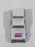 Vintage Golden Wheels Pepsi Jeep White Die Cast Toy Car Vehicle