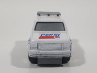 Vintage Golden Wheels Pepsi Van with Spoiler White Die Cast Toy Car Vehicle