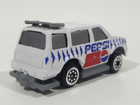 Vintage Golden Wheels Pepsi Van with Spoiler White Die Cast Toy Car Vehicle