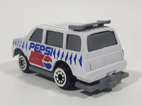 Vintage Golden Wheels Pepsi Van with Spoiler White Die Cast Toy Car Vehicle