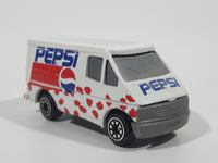 Vintage Golden Wheels Pepsi Delivery Van White Die Cast Toy Car Vehicle