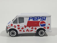 Vintage Golden Wheels Pepsi Delivery Van White Die Cast Toy Car Vehicle