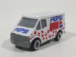 Vintage Golden Wheels Pepsi Delivery Van White Die Cast Toy Car Vehicle