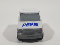 Vintage Golden Wheels Pepsi Delivery Van White Die Cast Toy Car Vehicle